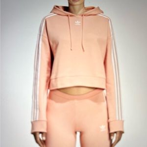 Adidas Cropped Hoodie